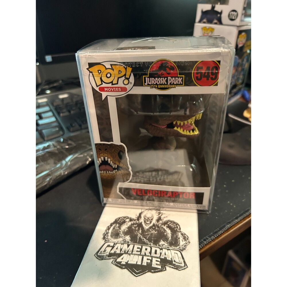 Funko POP! Movies Velociraptor Jurassic Park 25th Anniversary # 549